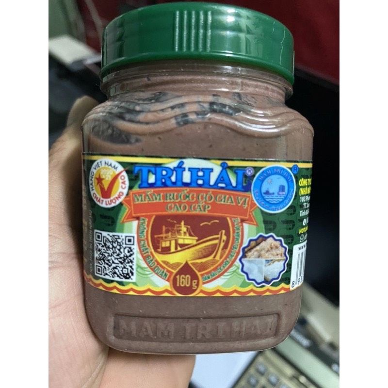 Mắm ruốc Trí Hải có gia vị cao cấp -160gr