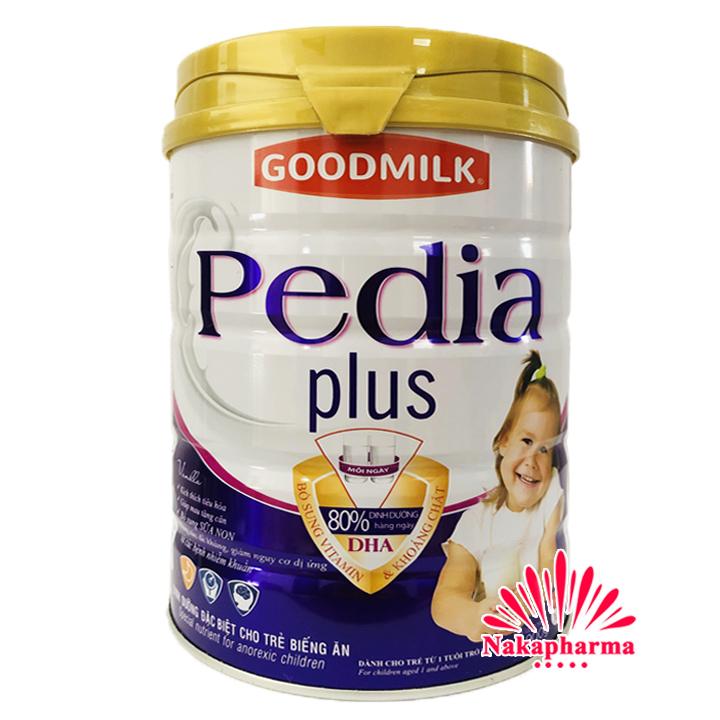 ✅ [FREESHIP] Sữa tăng cân Goodmilk Pedia Plus 900g [1+ tuổi] – Dinh dưỡng đặc biệt cho trẻ biếng ăn, thấp còi