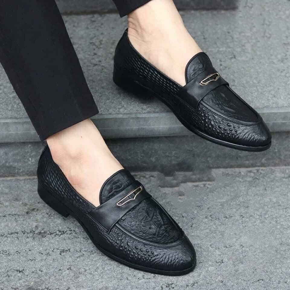 [Hàng Cao Cấp] Giày Da Nam Lịch Lãm Phong Cách Quý Ông D07
