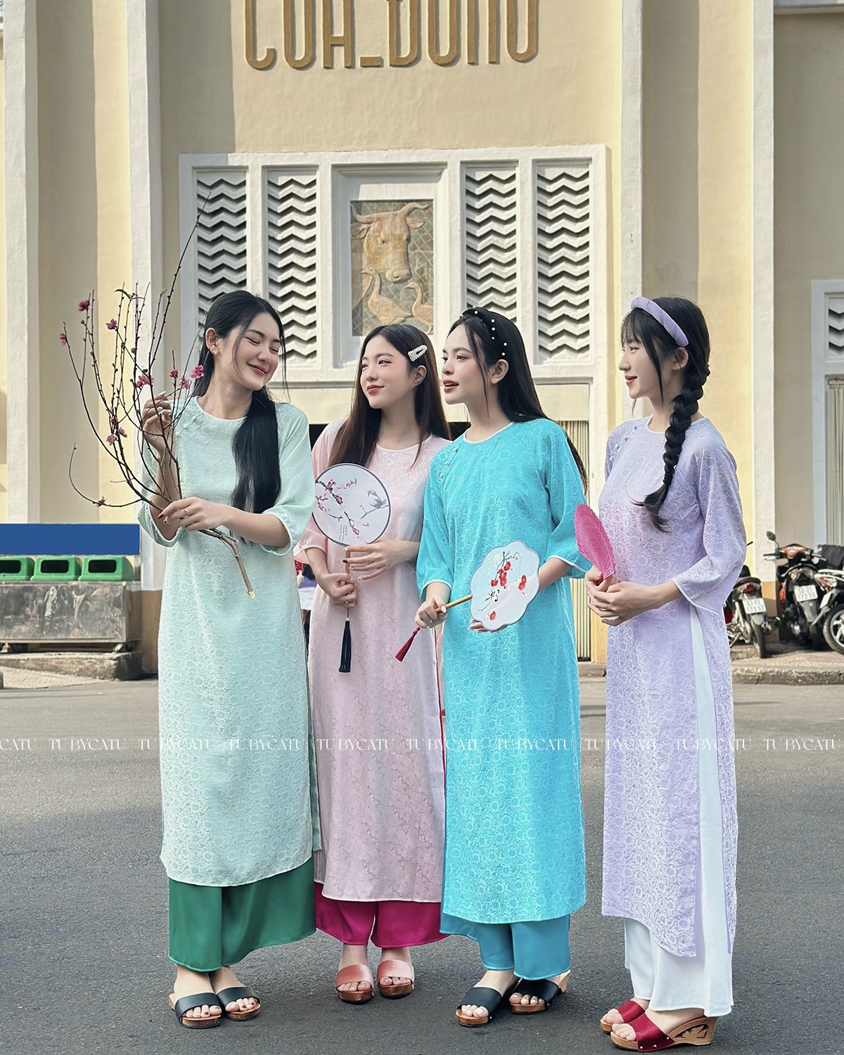 TUBYCATU | Áo dài Hoàng Cúc (Không kèm quần)