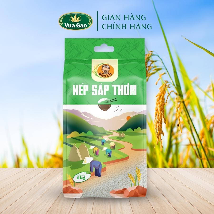 GẠO NẾP SÁP THƠM 1KG
