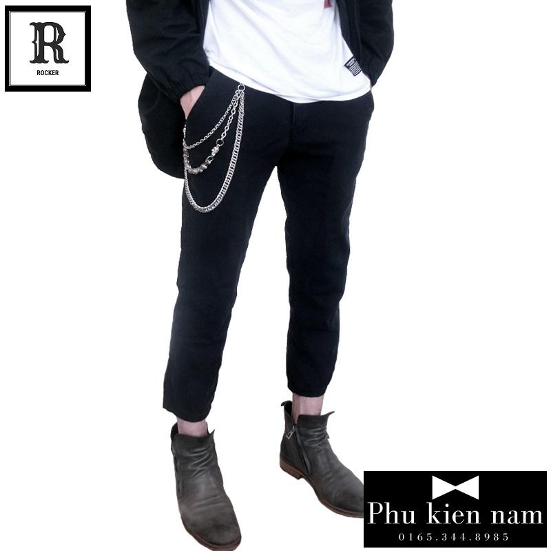 Xích quần Jeans – Chuỗi Silver Manacle - Mã XQJ009