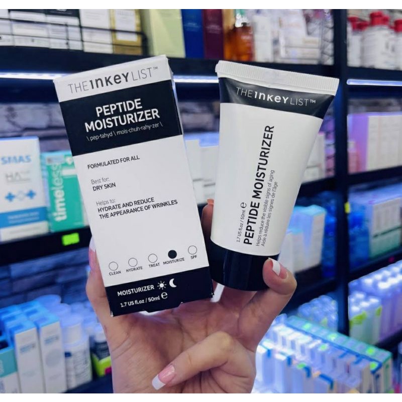 Kem dưỡng ẩm The INKEY LIST Peptide Moisturizer 50ml