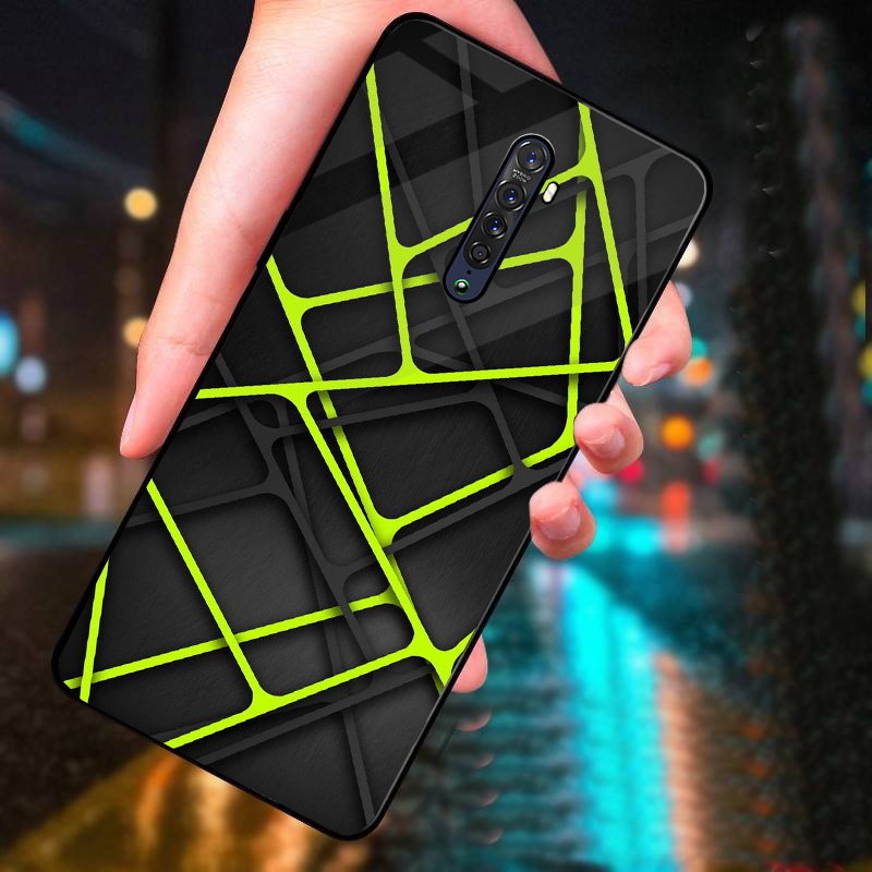 Ốp Lưng OPPO RENO,RENO 2, RENO 2F mặt kính cường lực cao cấp thiết kế riêng