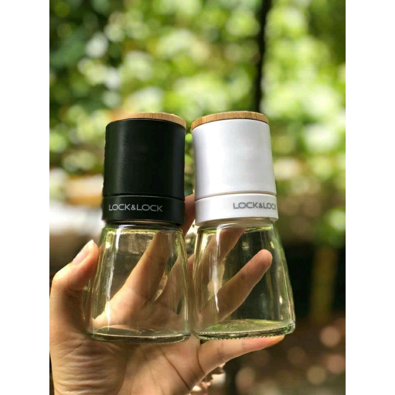 Hũ Xay Tiêu Lock&Lock Dung Tích 140ml CKO115 (cam kết hàng chính hãng)