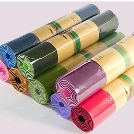 THẢM TẬP YOGA TPE 2 LỚP