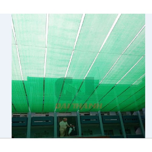 Lưới Che Nắng Thái Lan Xanh -  quy cách 2m x 5m - không viền biên không đóng khoen LV91