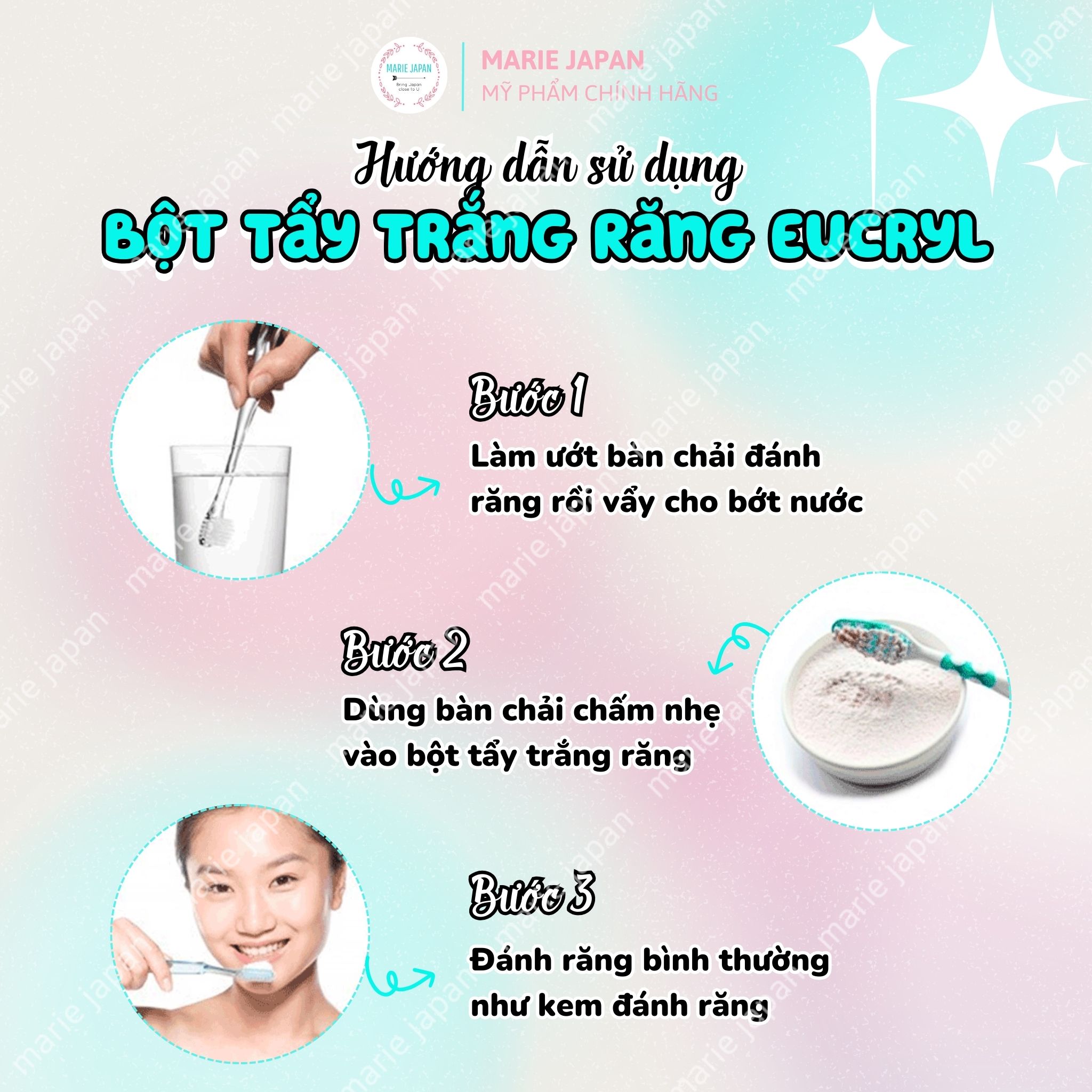 Bột Tẩy Trắng Răng Eucryl Powerful Stain Removal Toothpowder 50g