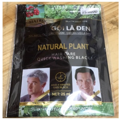 1 gói Gội là đen Matrix 25ml