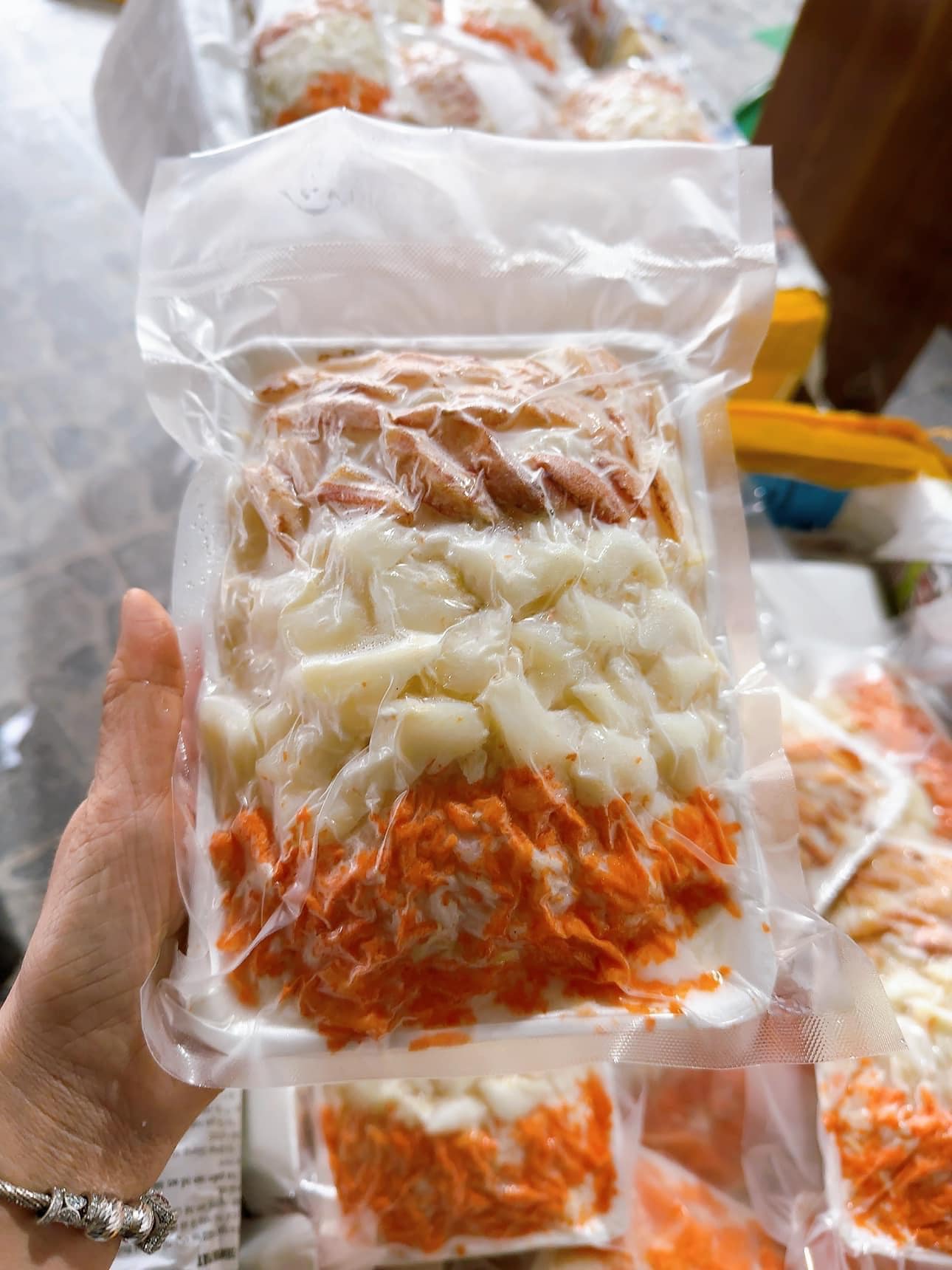 Thịt Ghẹ Bóc Sẵn Combo (Thịt-Càng-Gạch) Khay 500gr