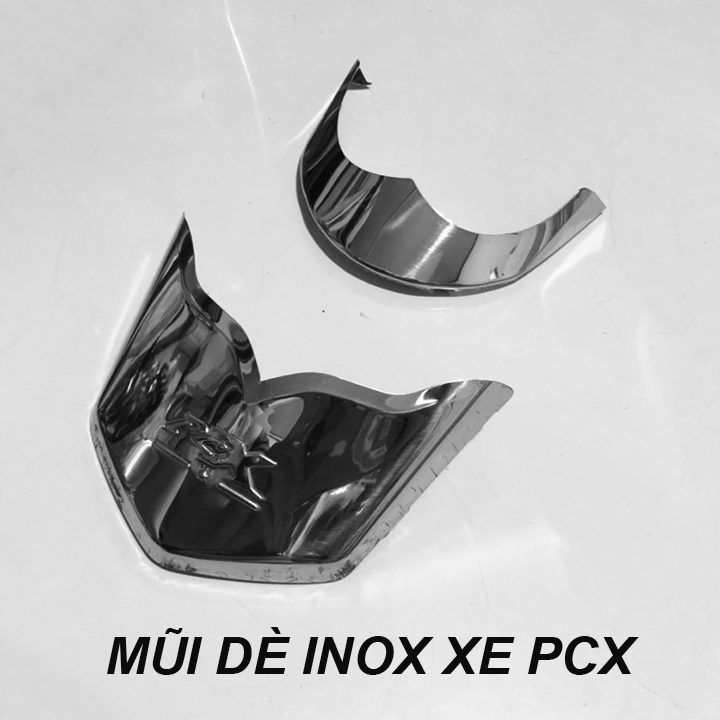 Bộ mỏ đuôi dè xe pcx 2018 inox