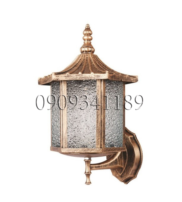 [HCM]Đèn treo tườngđèn gắn cộtđèn vách ngoài trời giả cổ nắp nhôm đúc
