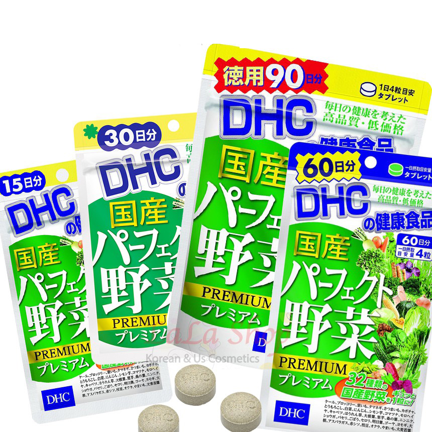 Viên uống rau củ DHC Perfect Vegetable (30 Days Supply)