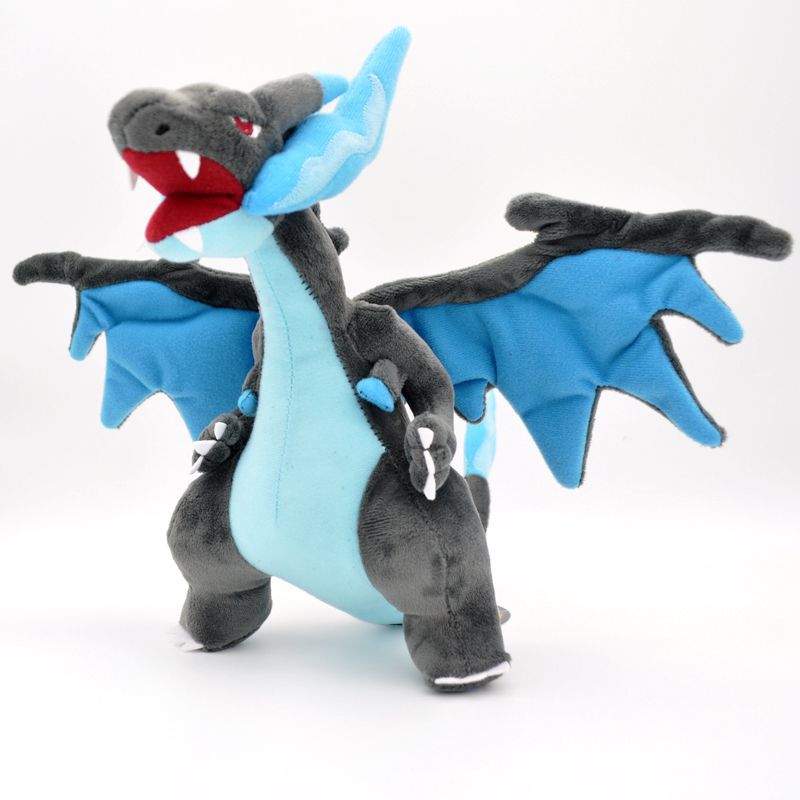 Gấu bông pokemon rồng lửa mega charizard x có khớp hàng chính hãng pokemon mới 100%