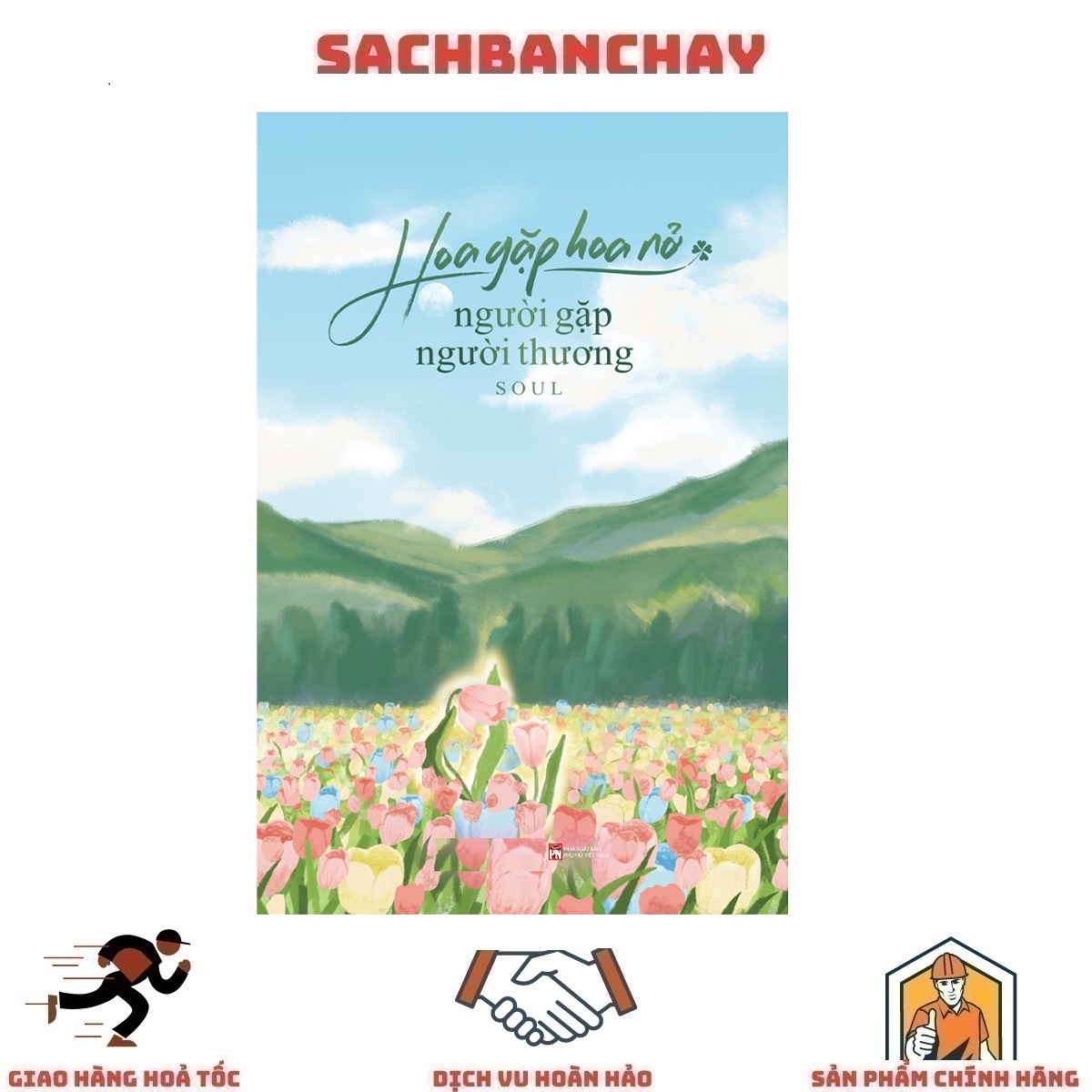 Sách - hoa gặp hoa nở, người gặp người thương