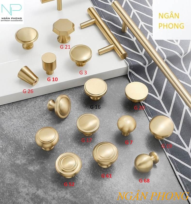 TAY NẮM TỦ ĐỒNG SỐ 5