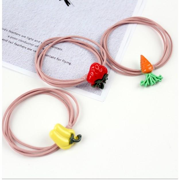 SET 05 DÂY CỘT TÓC HOA QUẢ
