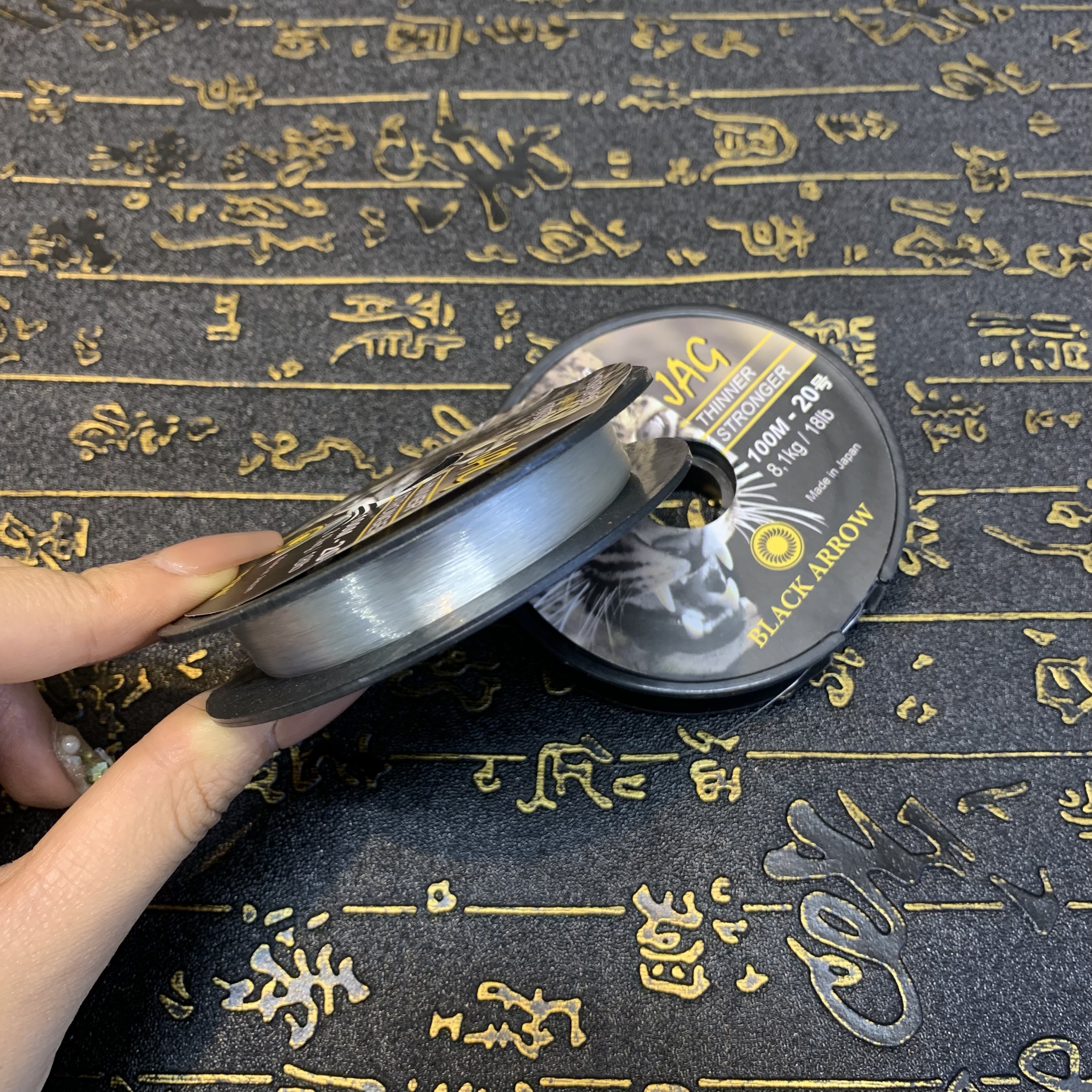 Dây cước không co dãn Black Arrow 100m