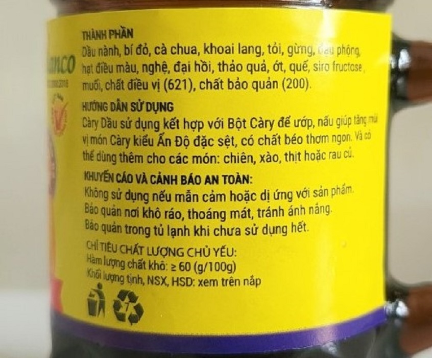 [Ly nhỏ 50g] XỐT CÀ RI DẦU [VN] VIANCO Curry Oil Paste
