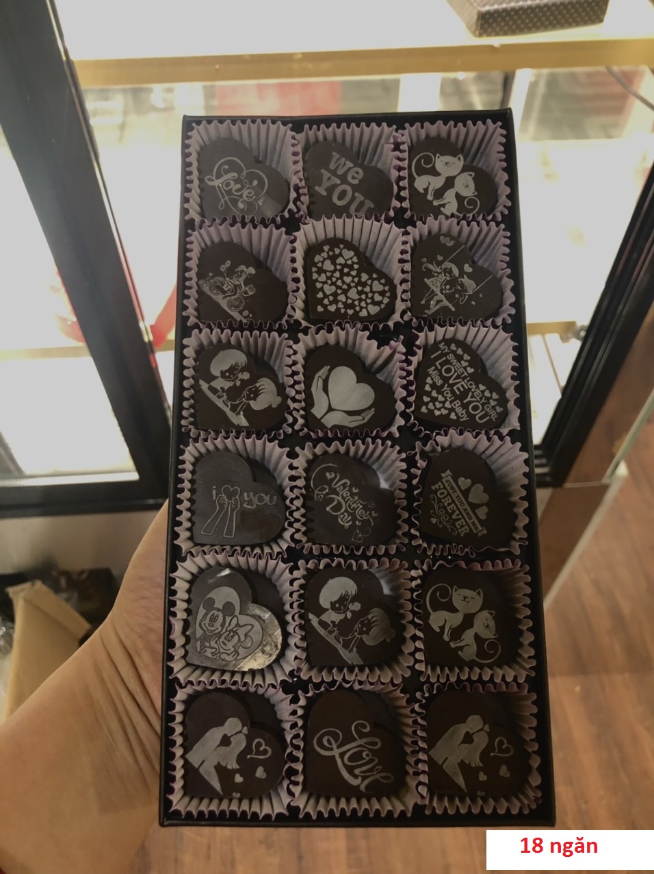 Socola valentine cao cấp