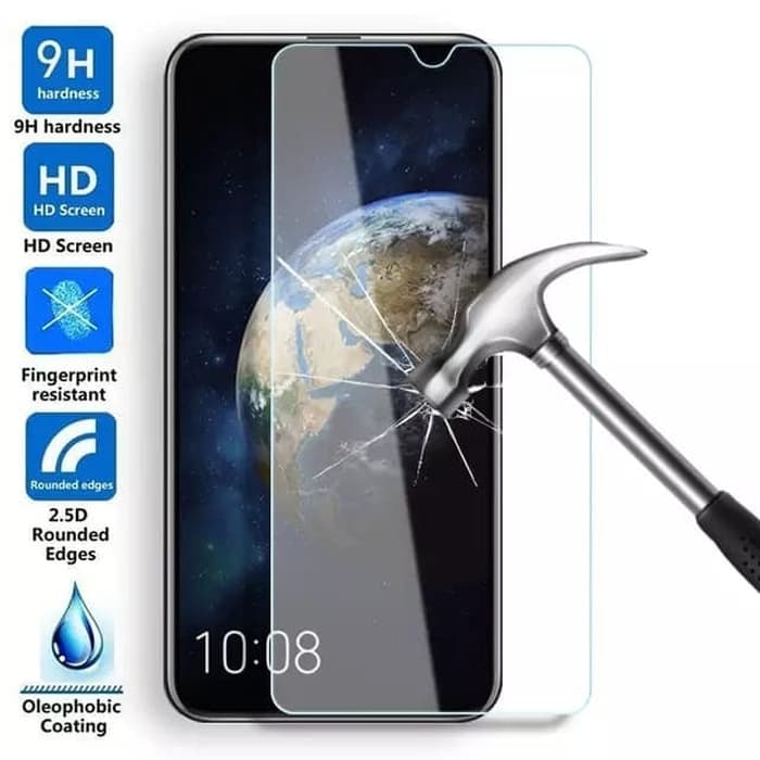 Kính cường lực trong suốt Oppo A12 (Kèm miếng lau)