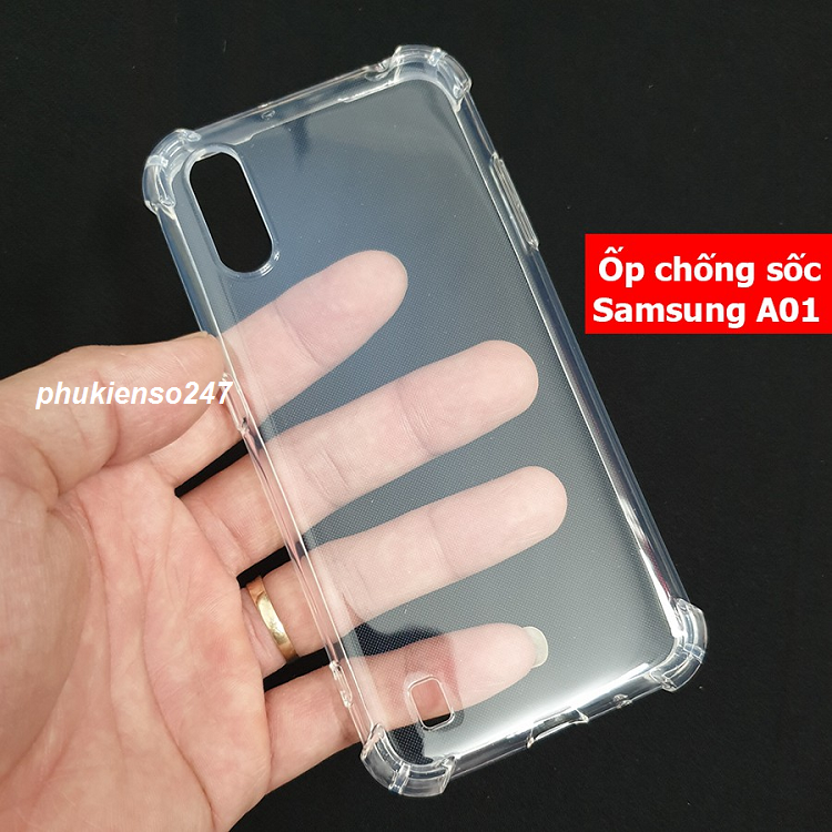 Ốp lưng dẻo chống sốc Samsung A01