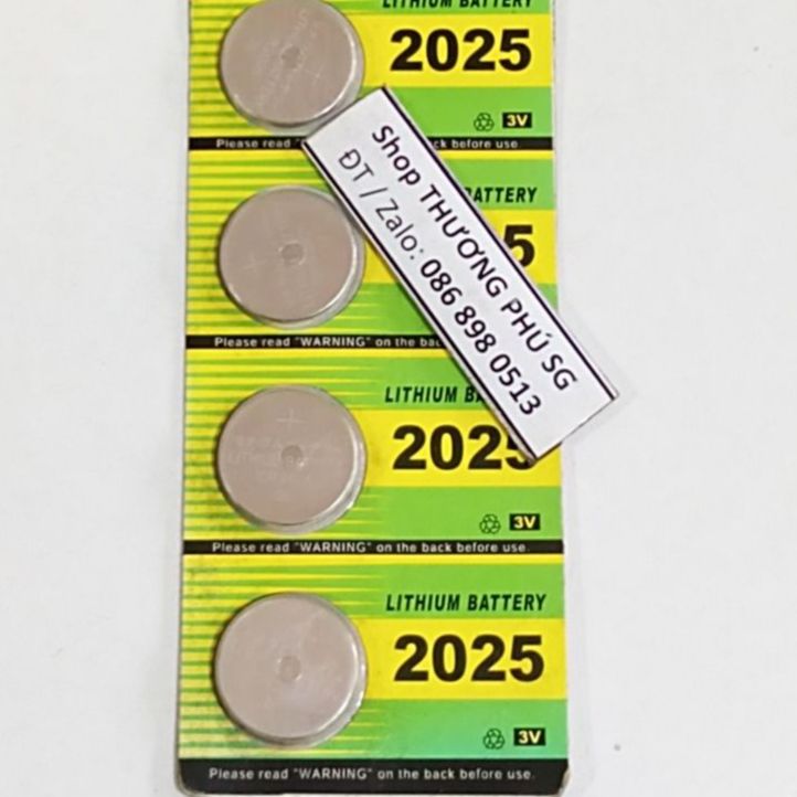 Pin GoLi Lithium Battery CR2025, 2025 - 3V (Cmos 2025)