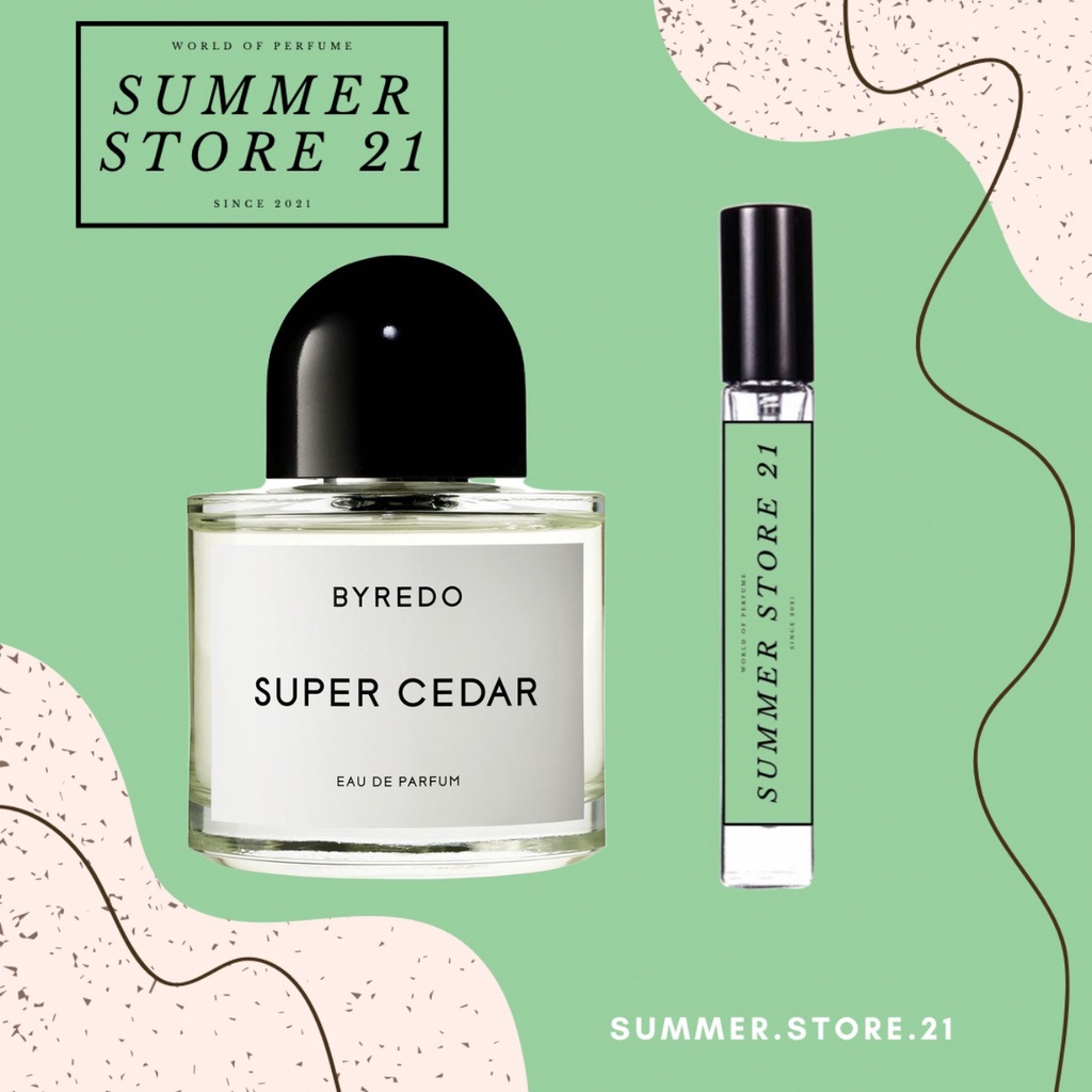 [ᴛᴇsᴛᴇʀ] Nước Hoa Nước Hoa Byredo Super Cedar EDP - 5𝘮𝘭/10𝘮𝘭