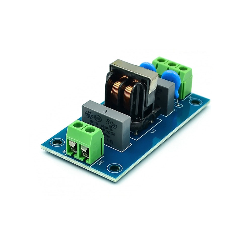 Mạch Lọc Nhiễu Điện Từ Nguồn 220VAC 3A EMI Filter Module (Mạch Lọc Nguồn AC-AC)