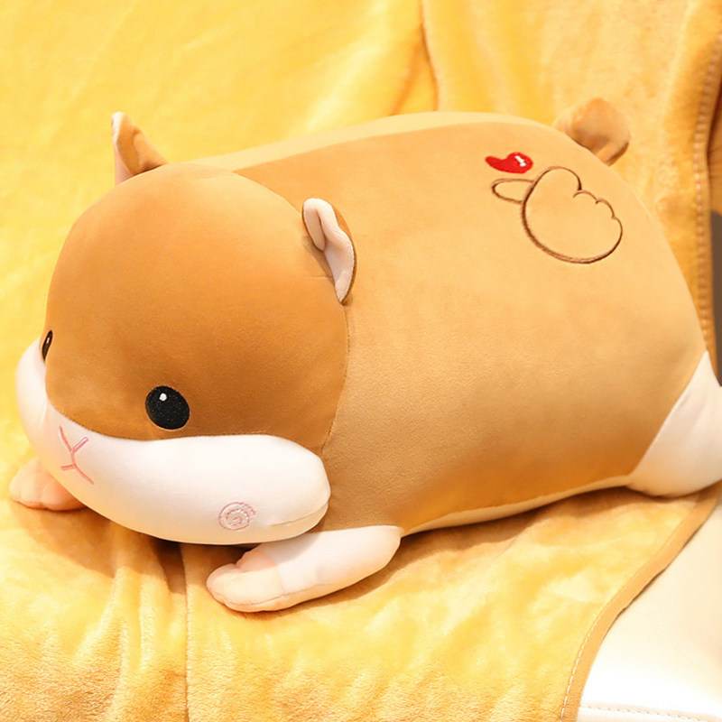 [HCM]Gấu bông chuột hamster nằm dễ thương siêu mềm mịn (50cm--->80cm) vải miniso 4 chiều cao cấp mềm mại êm ái, an toàn cho người sử dụng