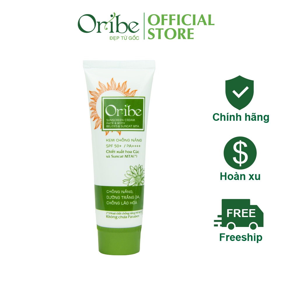 Kem chống nắng toàn thân oribe tuýp 30g0