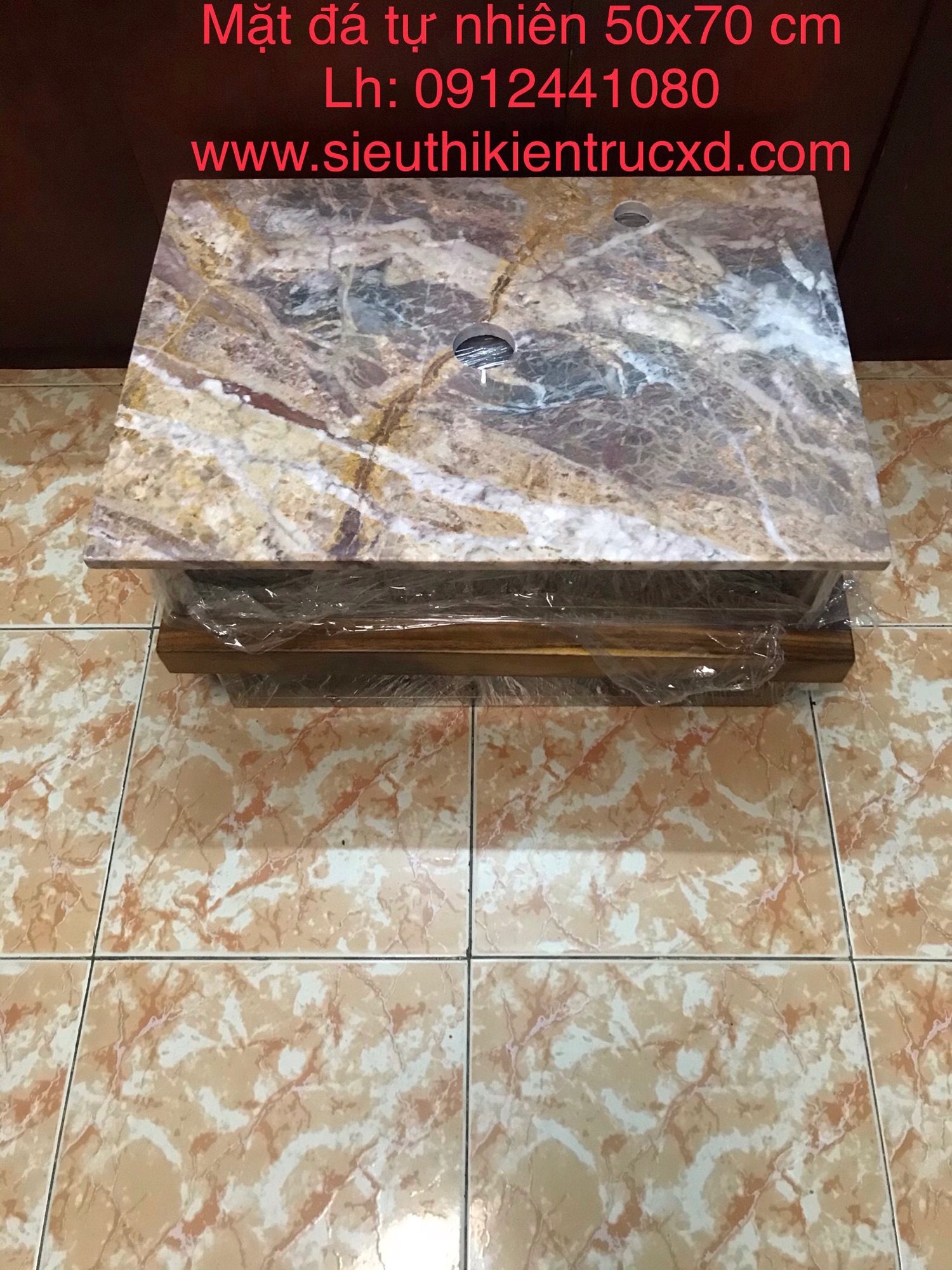 Mặt đá đở Lavabo đá tự nhiên