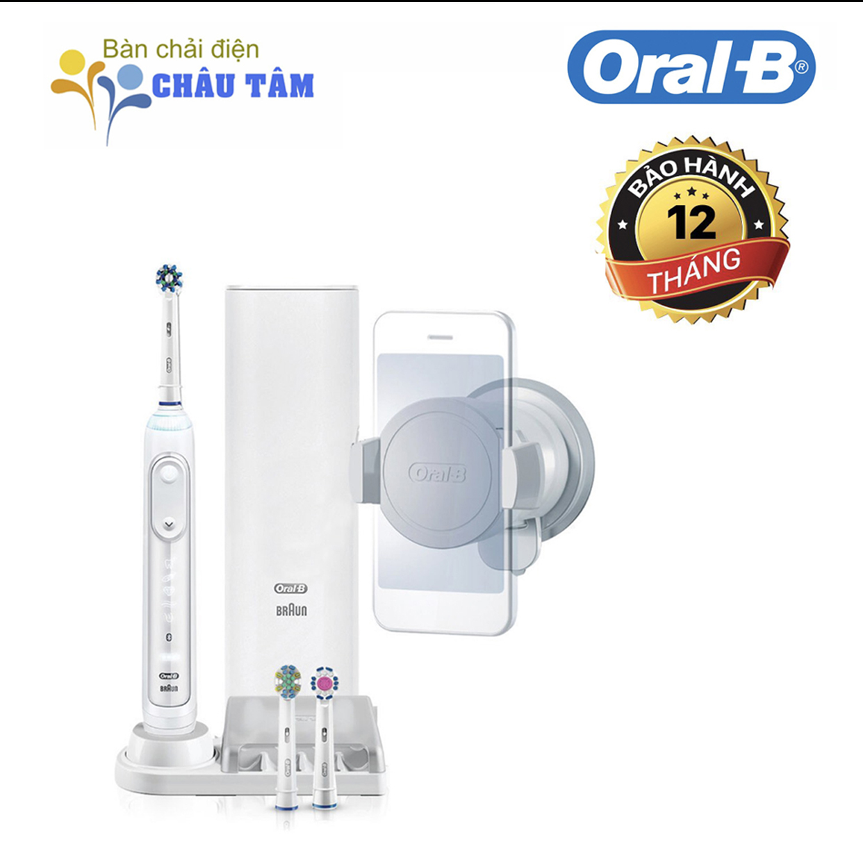 [HCM]Bàn chải đánh răng điện cao cấp Oral-B Genius 9000  )