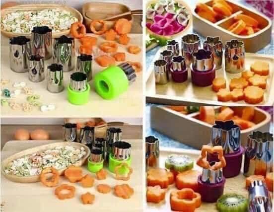 Bộ dụng cụ tỉa rau củ quả 8 món