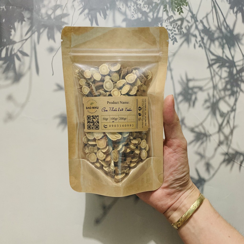 100gr Cam Thảo Lát Tròn Pha Trà