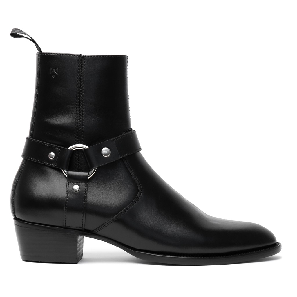 Giày boot THE WOLF the alpha wolf harness boot - Black