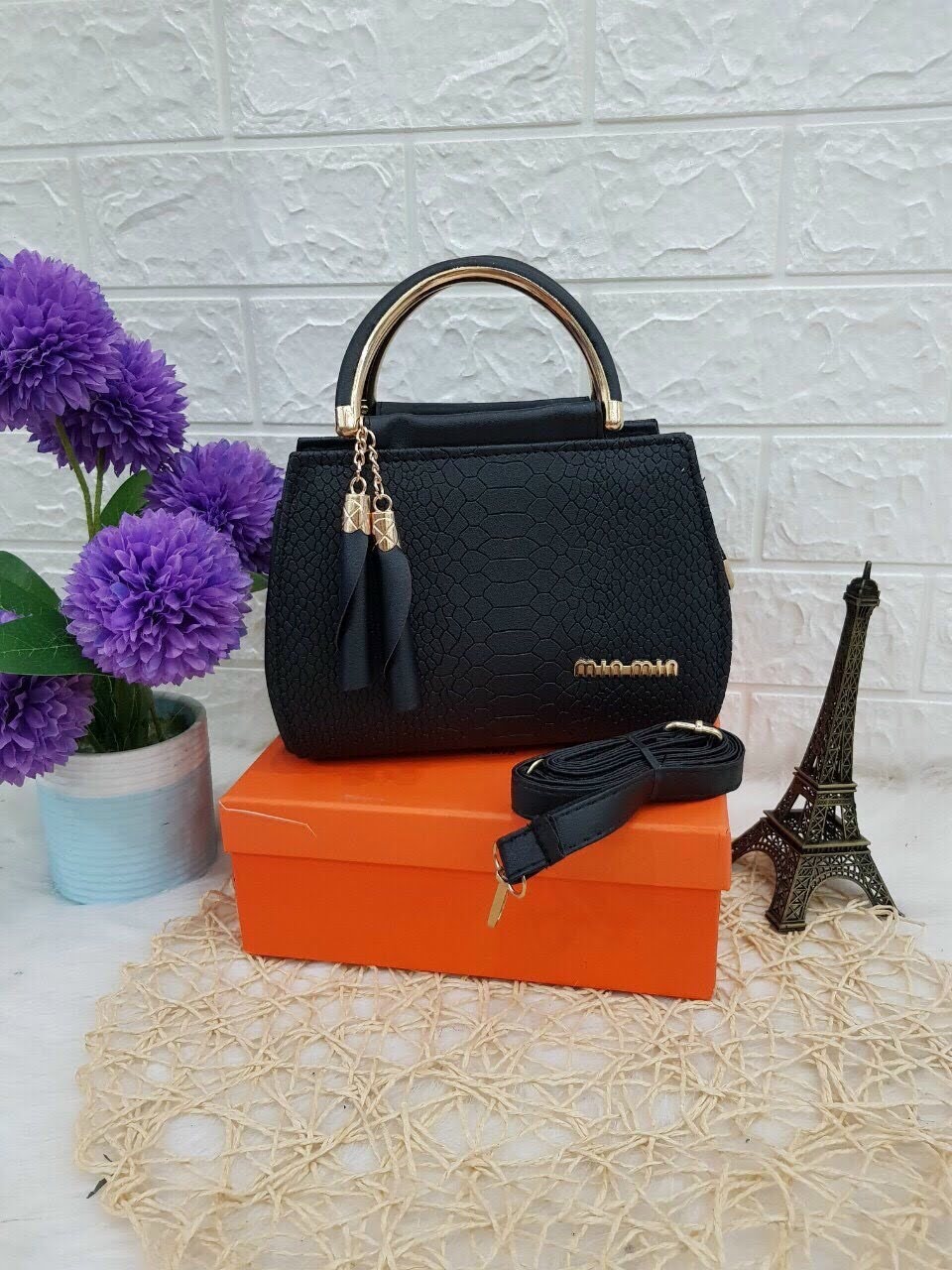Giỏ Xách Quai Vồng Mini