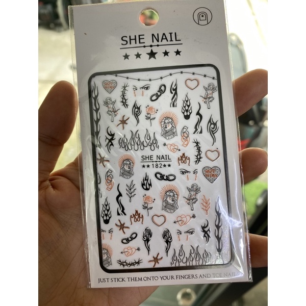 Sticker Dán Móng Thiên Thần - Rẻ Vô Địch
