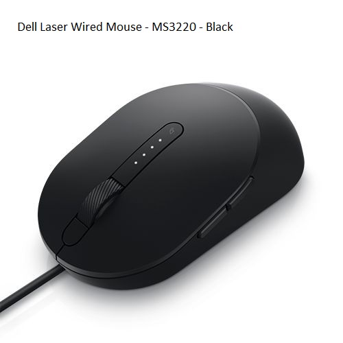 Chuột Dell Laser Wired Mouse MS3220 Black