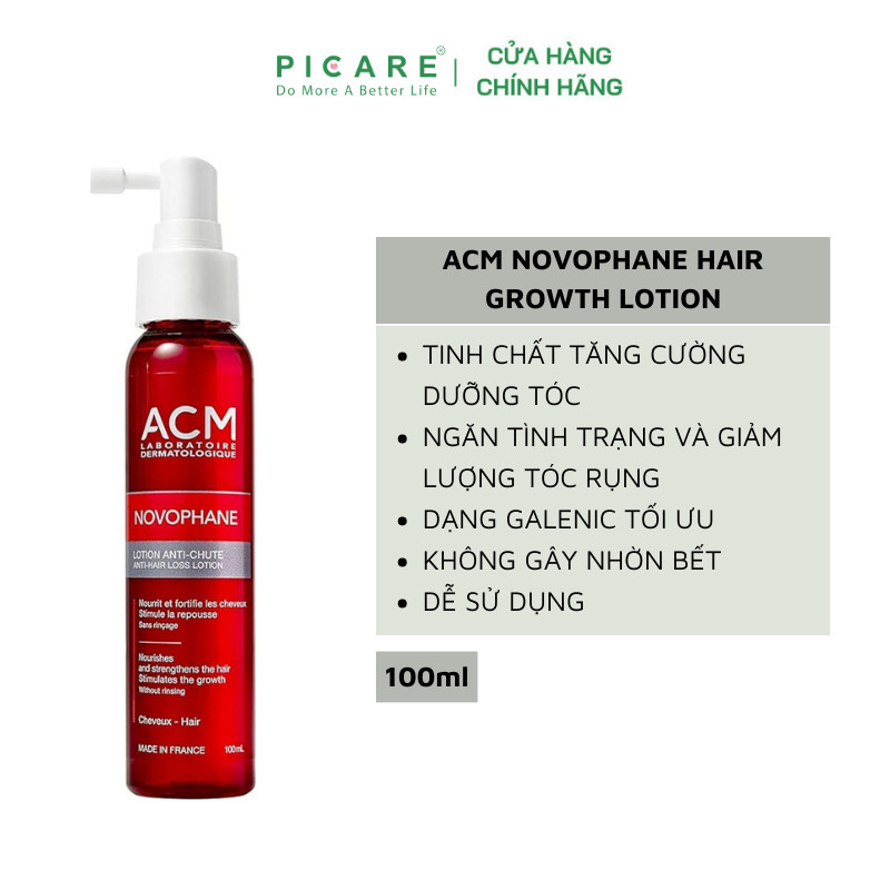 Tinh Chất Dưỡng Kích Thích Mọc Tóc ACM Novophane Hair Growth Lotion 100ml