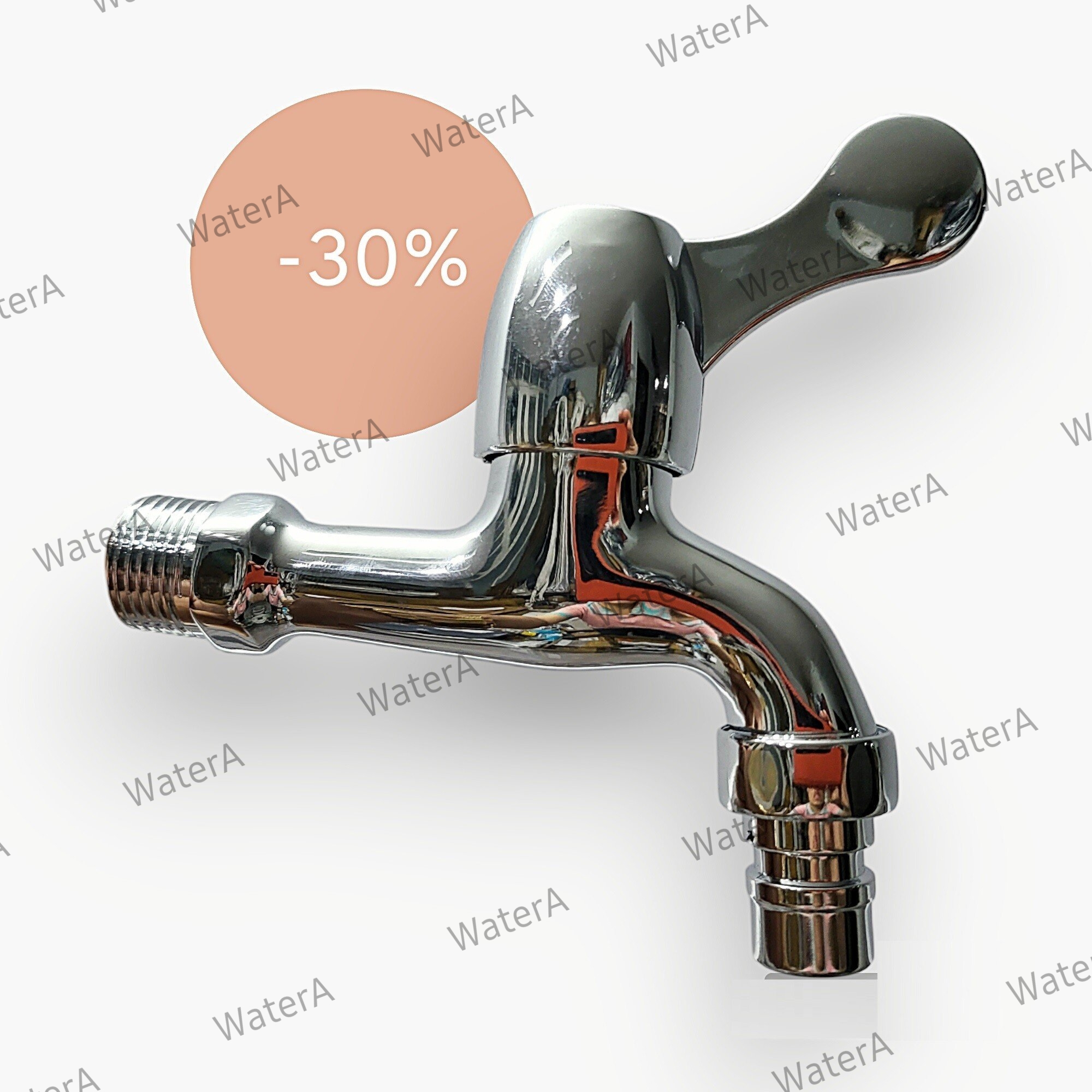 [HCM]Vòi hồ Vòi Xả Nước Vòi nước bằng đồng thau xi bóng cao cấp