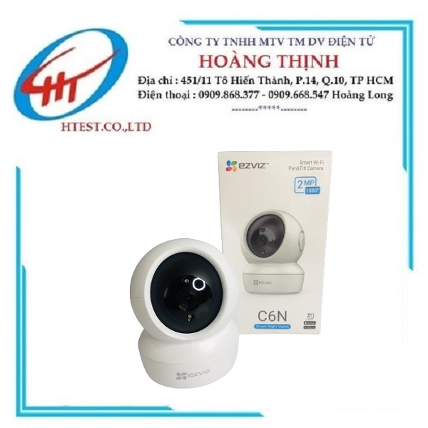 Camera IP Wifi Ezviz C6N 1080p 2.0Mp Hàng Chính Hãng-SP000766