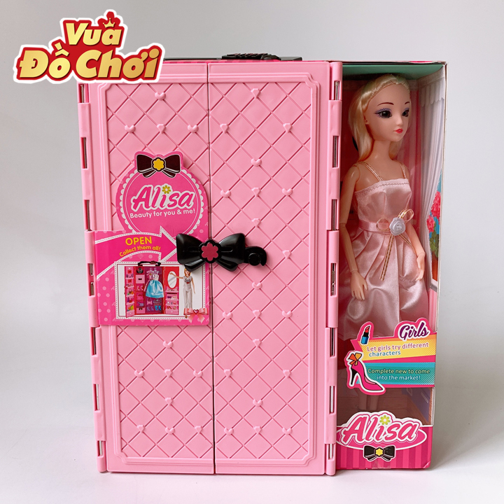 Bộ Đồ Chơi Tủ Quần Áo Búp Bê YS 1905D