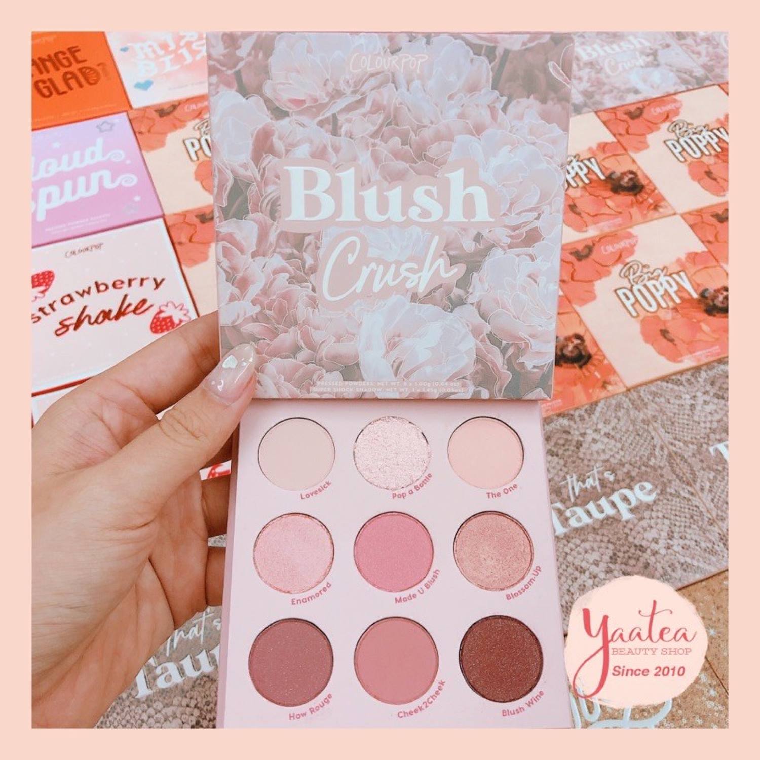 Bảng Phấn Mắt Colourpop Blush Crush