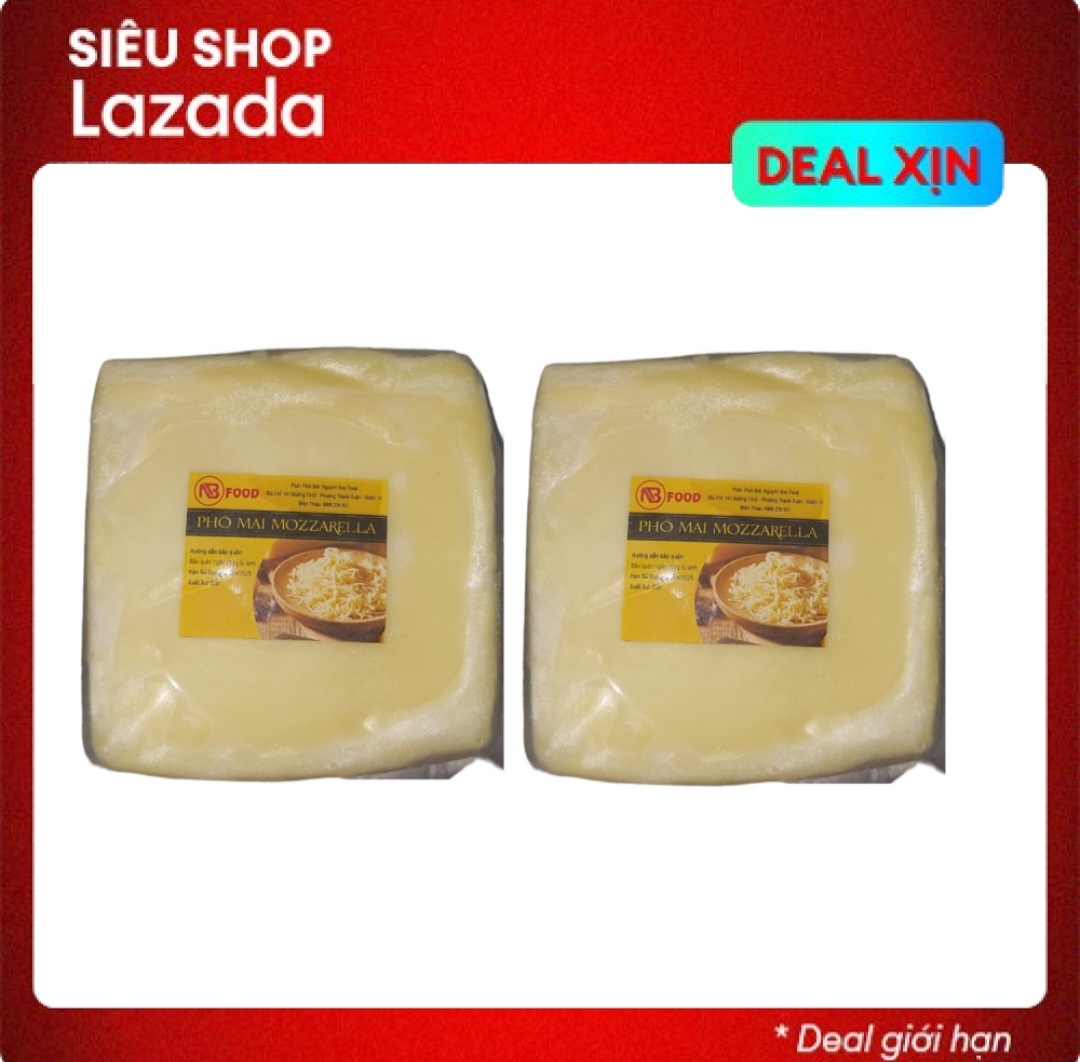 500G PHÔ MAI MOZZARELLA