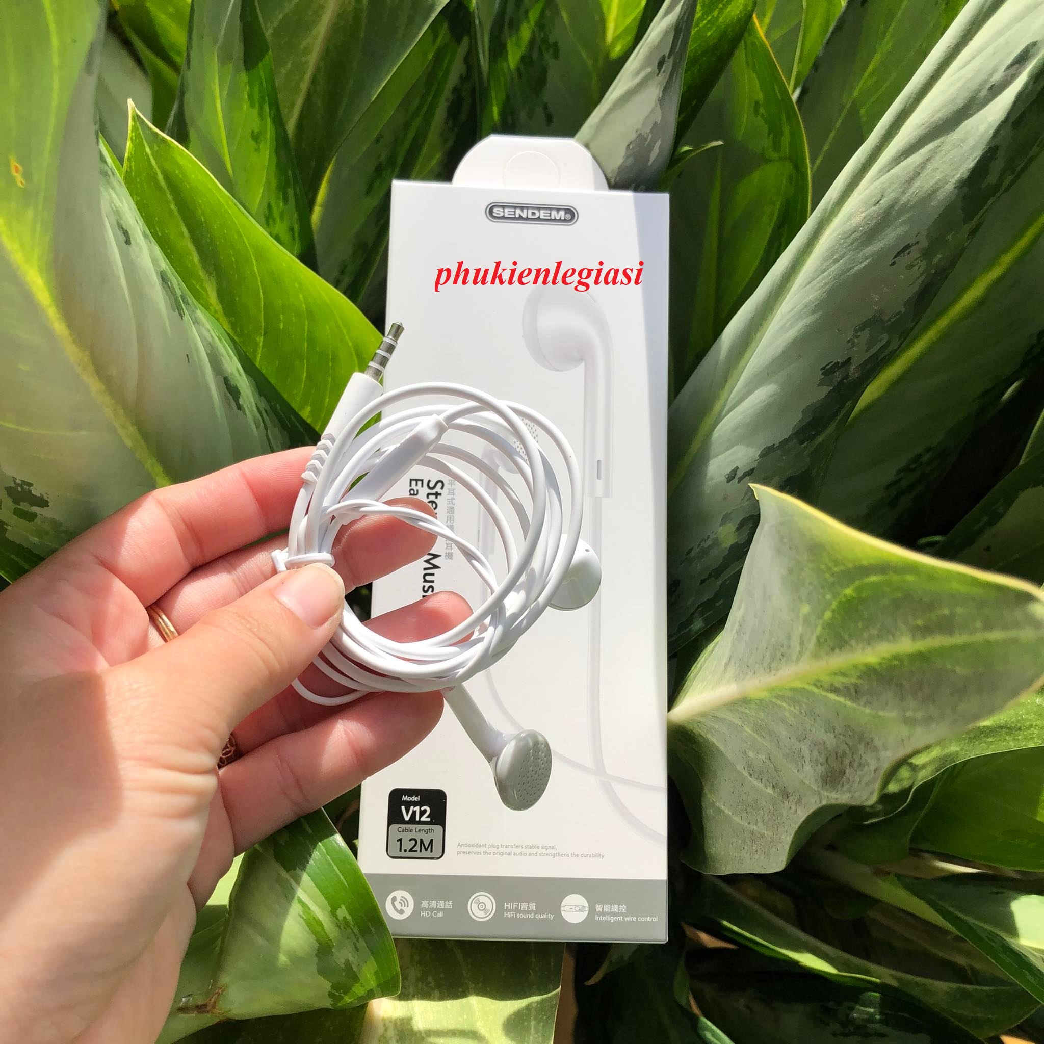 XÃ HÀNG THANH LÝ Tai nghe Sendem V12 jack 3.5mm