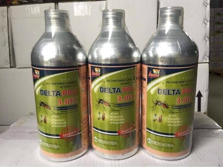 Thuốc diệt muỗi nhập khẩu Delta Pro 1000ml diệt tận gốc muỗi kiến gián bọ nhảy nhện ruồi vàng