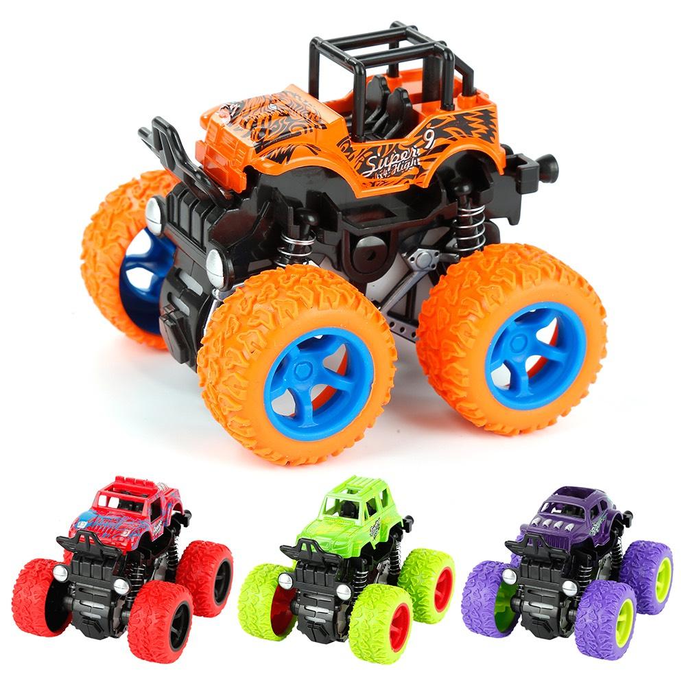 Xe dây cót địa hình 4 bánh mini cho bé