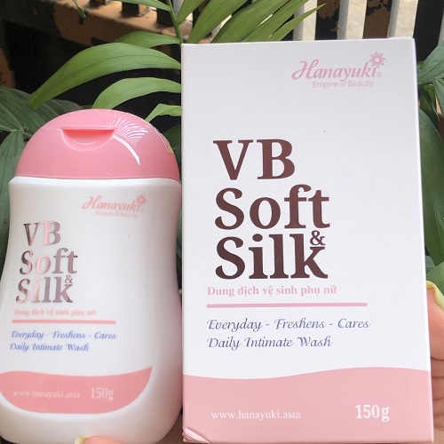 Dung dịch vệ sinh hana vb soft silk chính hãng, dung dịch vệ sinh hanayuki