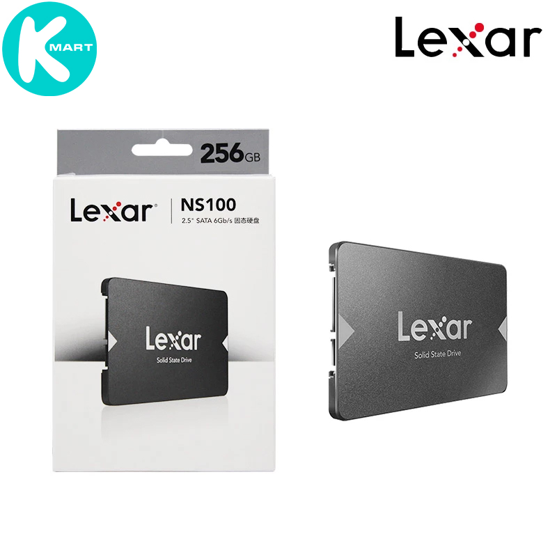Ổ cứng ssd lexar ns100 sata iii 128/256/512gb - hàng chính hãng